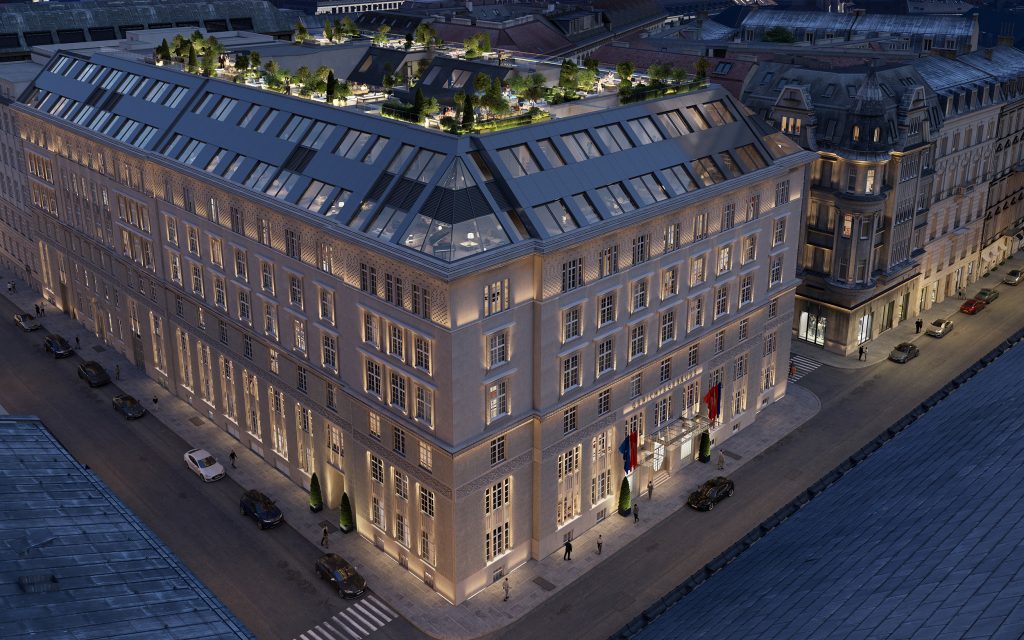 Mandarin Oriental Vienna Architectural CGI – Architecture In Motion